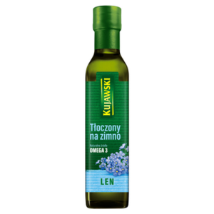 Kujawski olej z lnu tłoczony na zimno 250 ml