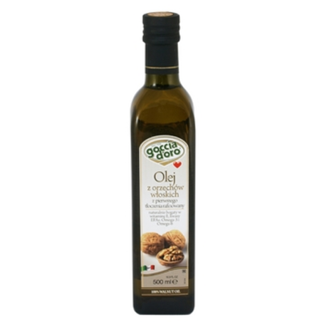Olej z orzechów włoskich Goccia D'oro 500 ml