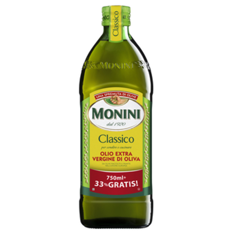 Monini Oliwa z oliwek Extra Vergine Classico 750ml + 33%