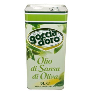 Oliwa z wytłoków z oliwek Sansa 5 l Goccia D'oro