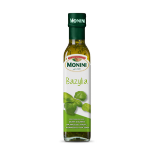 Monini Przyprawa na bazie oliwy z oliwek EV - bazylia 250 ml