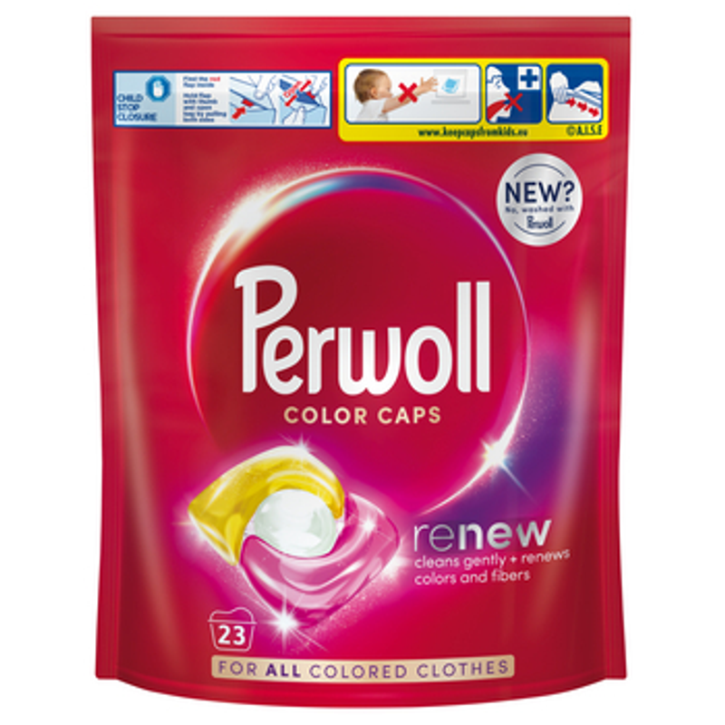 Perwoll Renew Caps Color 310,5 g 23 sztuki
