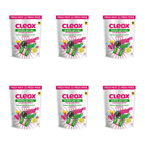 CLEOX laundry capsules 3 komorowe do wszystkich rodzajów 50 szt X6