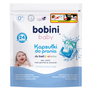 BOBINI BABY Kapsułki do prania 24szt.