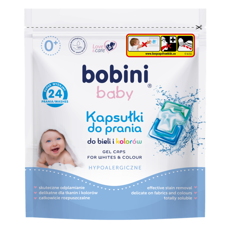 BOBINI BABY Kapsułki do prania 24szt.