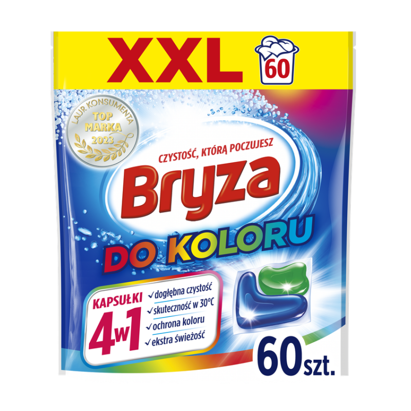 Bryza 4w1 kapsułki do koloru 60