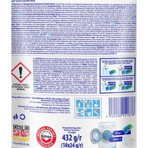 TRIUMF 18szt Ultra Weiss Kapsułki do prania białych tkanin 2w1