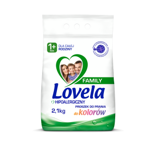 Lovela FAMILY Proszek do Prania Color 2,1kg