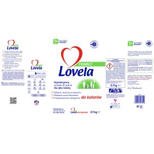 Lovela FAMILY Proszek do Prania Color 2,1kg