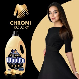 Woolite Dark Keratin 4,5l/75 prań
