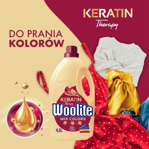 Woolite Colour Keratin 4,5l/75 prań