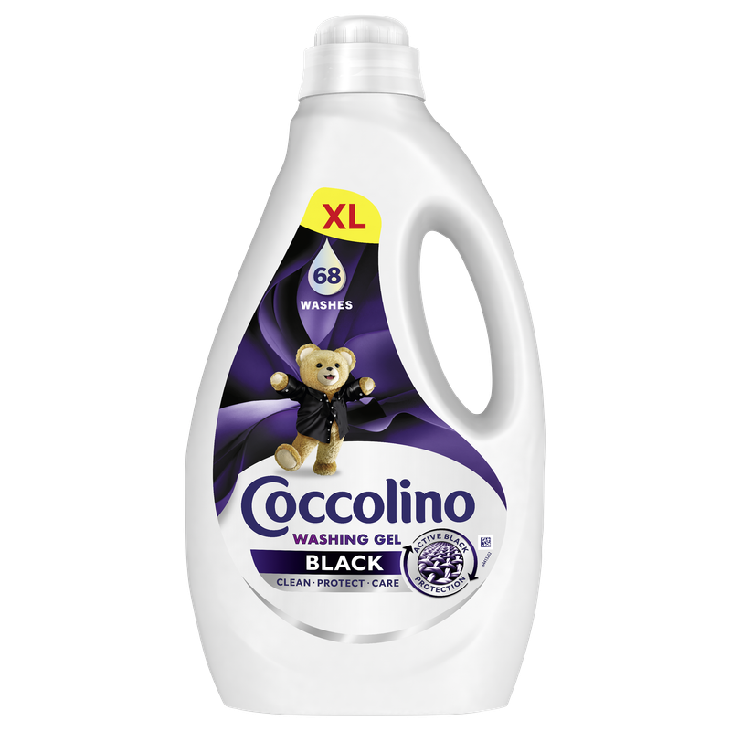 Coccolino Care żel do prania czarnych i ciemnych tkanin 2,72 l (68 prań)