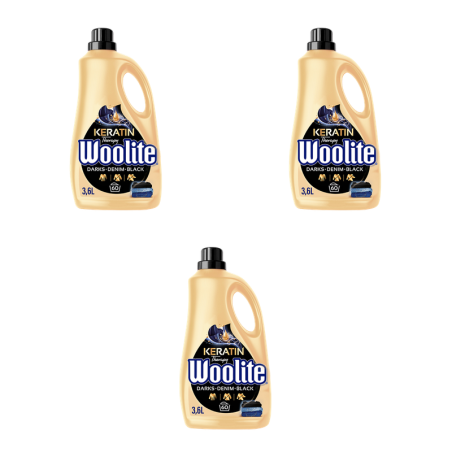 Woolite Płyn do prania Dark 3,6l (60 prań) X3