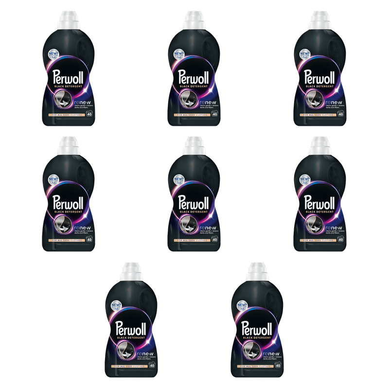 Perwoll Renew Black 2000 ml 40 prań X8