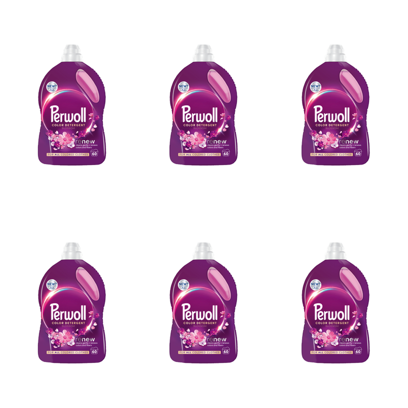 Perwoll Renew Blossom 3000 ml 60 prań X6