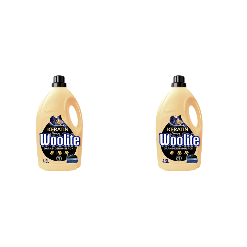 Woolite Dark Keratin 4,5l/75 prań X2