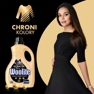 Woolite Płyn do prania Dark Keratin 1,8 l