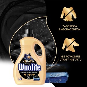 Woolite Płyn do prania Dark Keratin 1,8 l