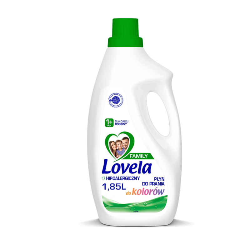 Lovela FAMILY Płyn do Prania Color 1,85 l