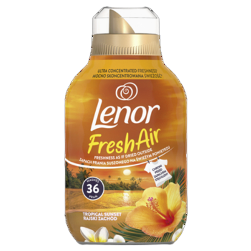 Lenor Fresh Air Płyn do płukania tkanin Tropical Sunset 504ml, 36 prań