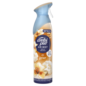 Ambi Pur Gold Orchid Odświeżacz powietrza w sprayu 185 ml