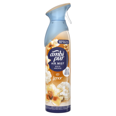 Ambi Pur Gold Orchid Odświeżacz powietrza w sprayu 185 ml