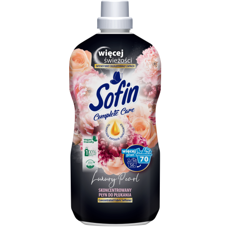 SOFIN Complete Care & Luxury LUXURY PEARL Skoncentrowany płyn do płukania tkanin 1,4L