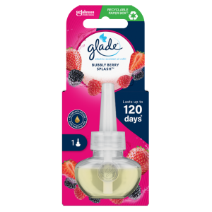 Glade® Electric scented oil - Bubbly Berry Splash, zapas do elektrycznego odświeżacza powietrza 20ml