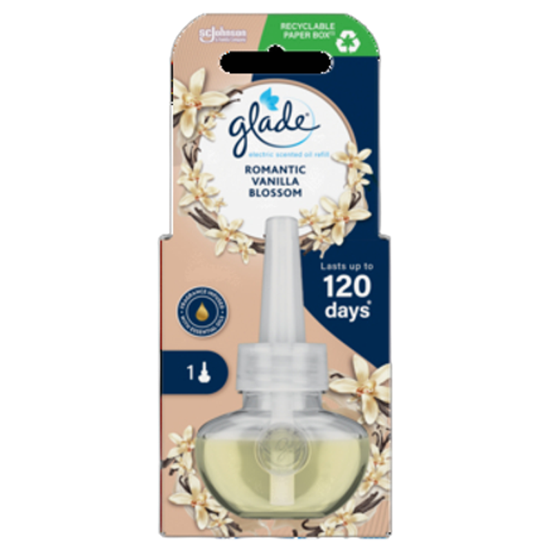 Zapas do elektrycznego odświeżacza Glade Romantic Vanilla Blossom 20ml