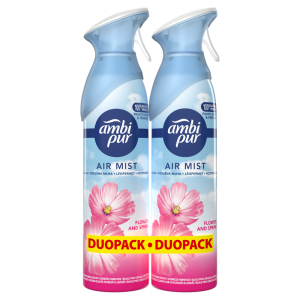 Ambi Pur Flowers & Spring Odświeżacz powietrza w sprayu 2 x 185 ml