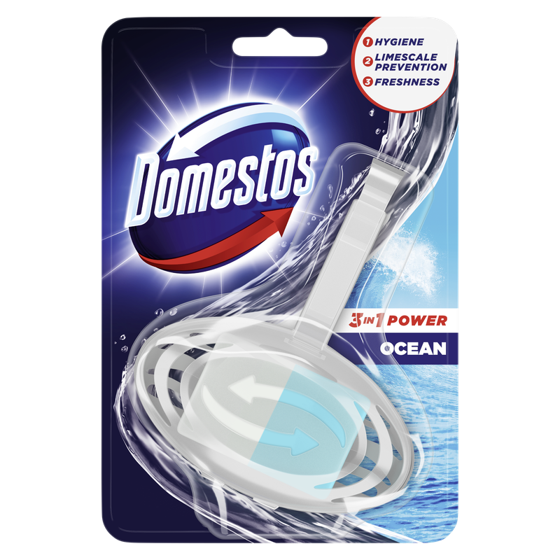 Domestos kostka toaletowa 3w1 Ocean 35g
