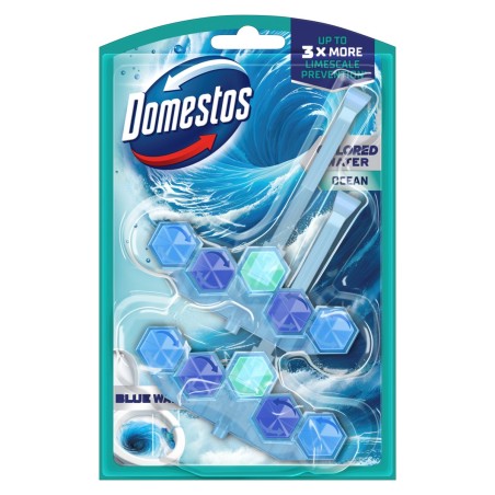 Domestos Kostka toaletowa Blue Water Ocean 2x48g