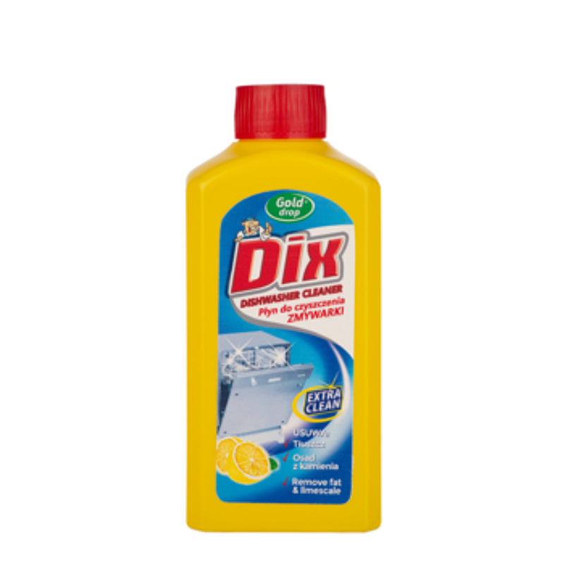 DIX płyn do czyszczenia zmywarki 250ml cytrynowy