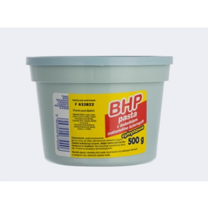 BHP pasta z dodatkiem materiałów ściernych 500g cytrynowa