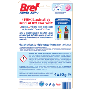 BREF Power Aktiv Kwiatowa Świeżość 4x50 g