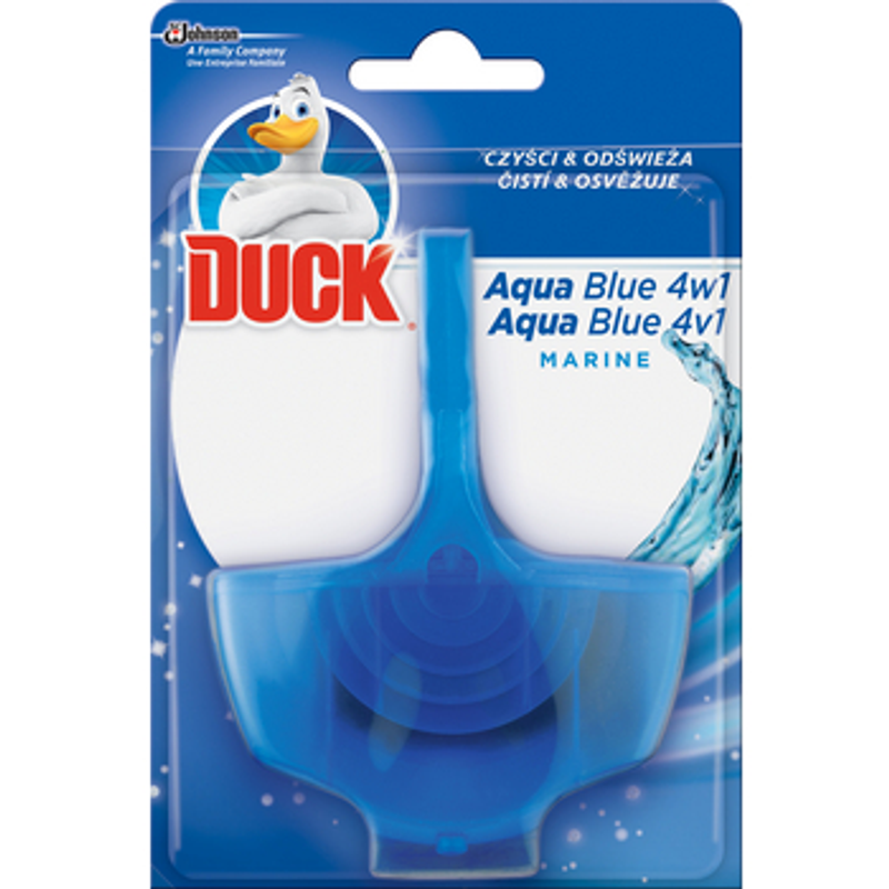 Zawieszka do toalet Duck aqua blue 40g