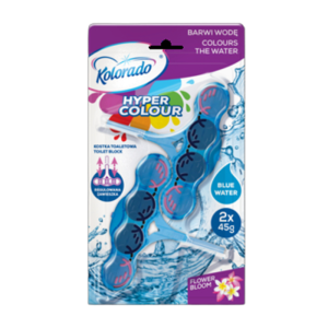 Kolorado Hyper Colour kostka WC Flower Bloom duopack (2x45g)