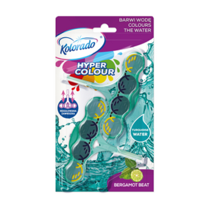 Kolorado Hyper colour kostka WC bergamot 2x45g