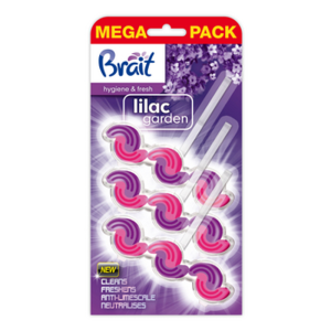 Kostka wc brait lilac garden 2-fazowa 3x45g