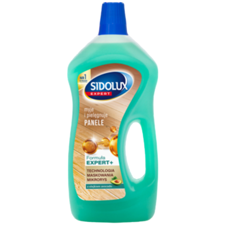 Sidolux Expert myje i pielęgnuje panele z olejkiem avocado 750ml