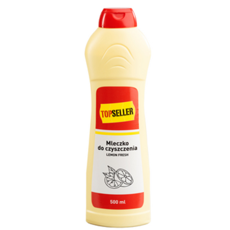TOPSELLER Mleczko do czyszczenia 500ml lemon fresh