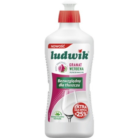Ludwik płyn do mycia naczyń 450g - granat z werbeną