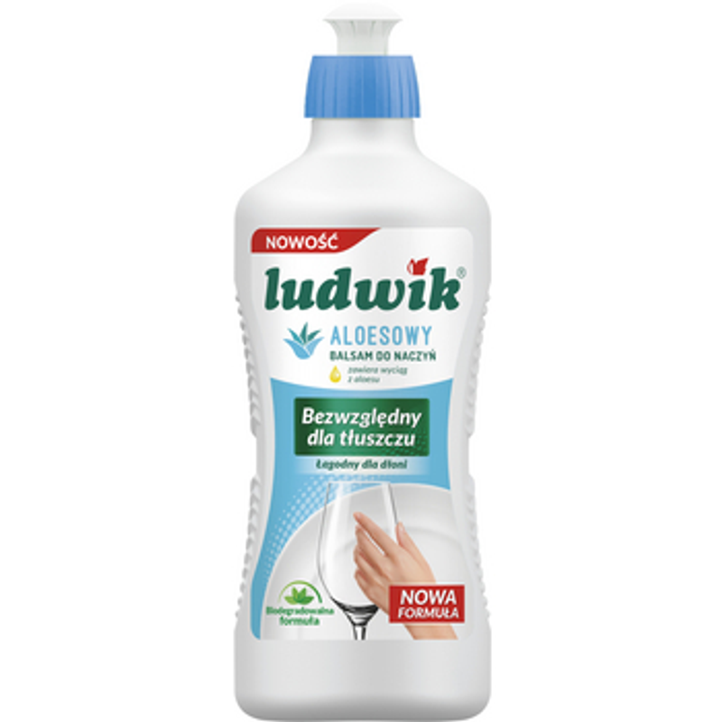 Ludwik balsam do mycia naczyń 450g - aloesowy