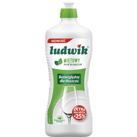 Ludwik płyn do mycia naczyń 900g - miętowy