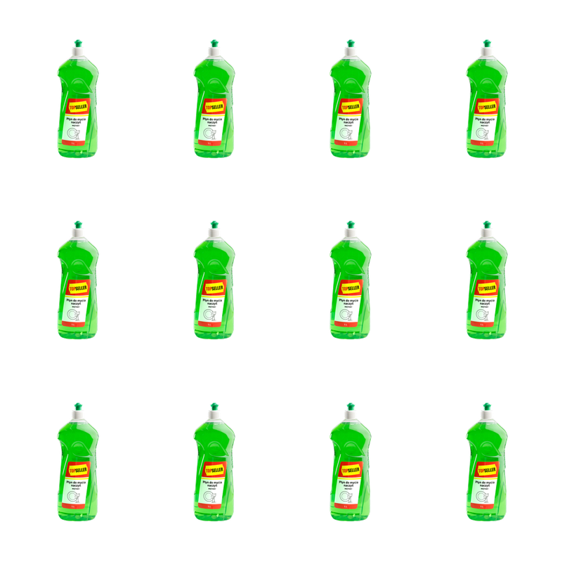 TOPSELLER Płyn do naczyń Mięta 1000 ml X12