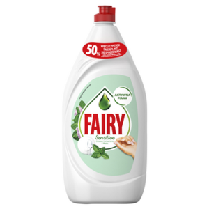 Fairy Sensitive Teatree & Mint Płyn do mycia naczyń 1350 ml