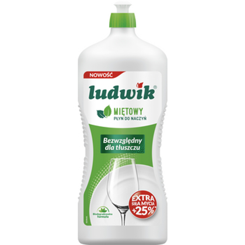 Ludwik płyn do mycia naczyń 1,35 kg - miętowy
