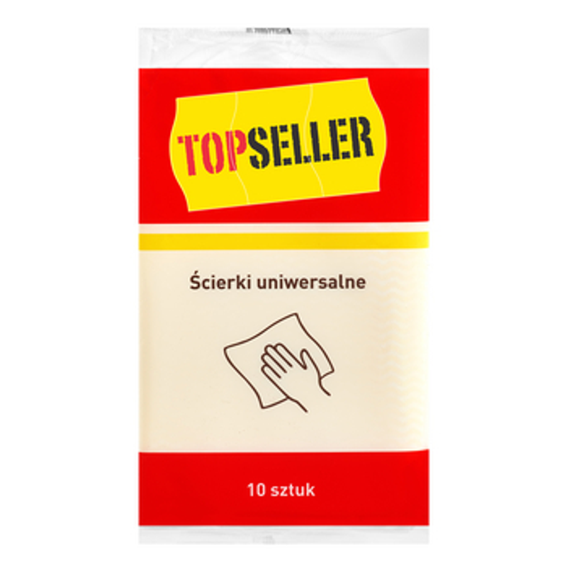 TOPSELLER Ścierki uniwersalne 10 sztuk
