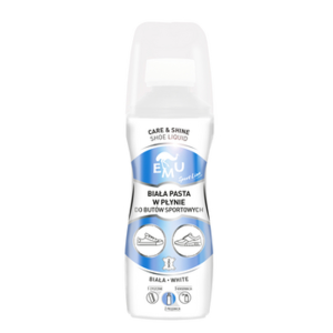 EMU Sport Line - Biała pasta w płynie do butów sportowych (whitener and renovator) - 75 ml