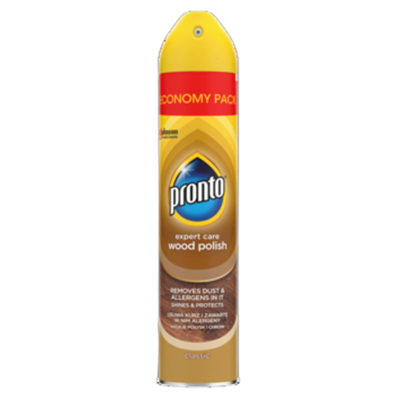 Pronto® Expert Care Classic do mebli drewnianych w aerozolu 300ml